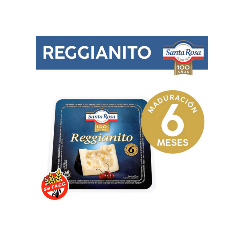 QUESO REGGIANITO SANTA ROSA 250/300G