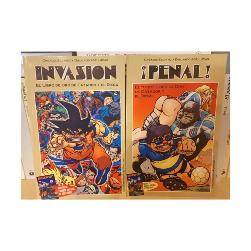 LIBRO COMICS EL CAZADOR - INVASION Y PENAL