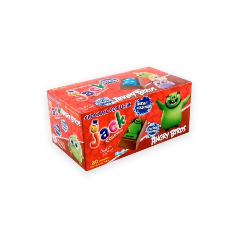 JACK CHOCOLATES FELFORT - CAJA X 20U