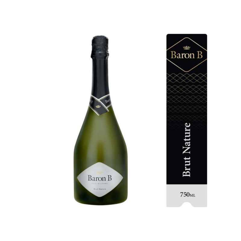 CHAMPAGNE BARON B BRUT NATURE 750ML