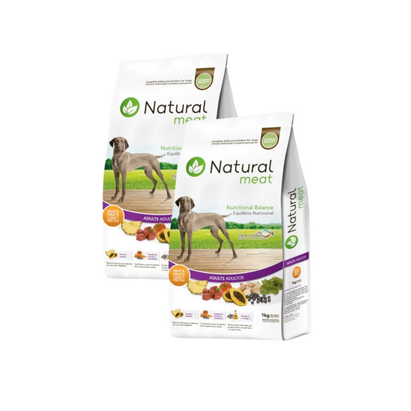 ALIMENTO NATURAL MEAT ADULTOS 15KG