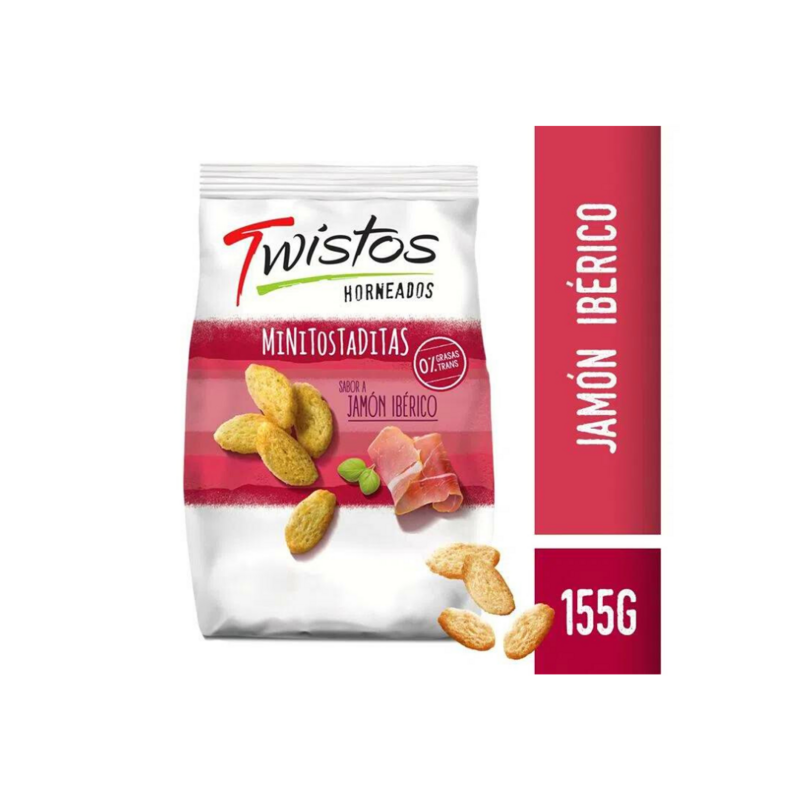 TWISTOS SABOR JAMON IBERICO 155G