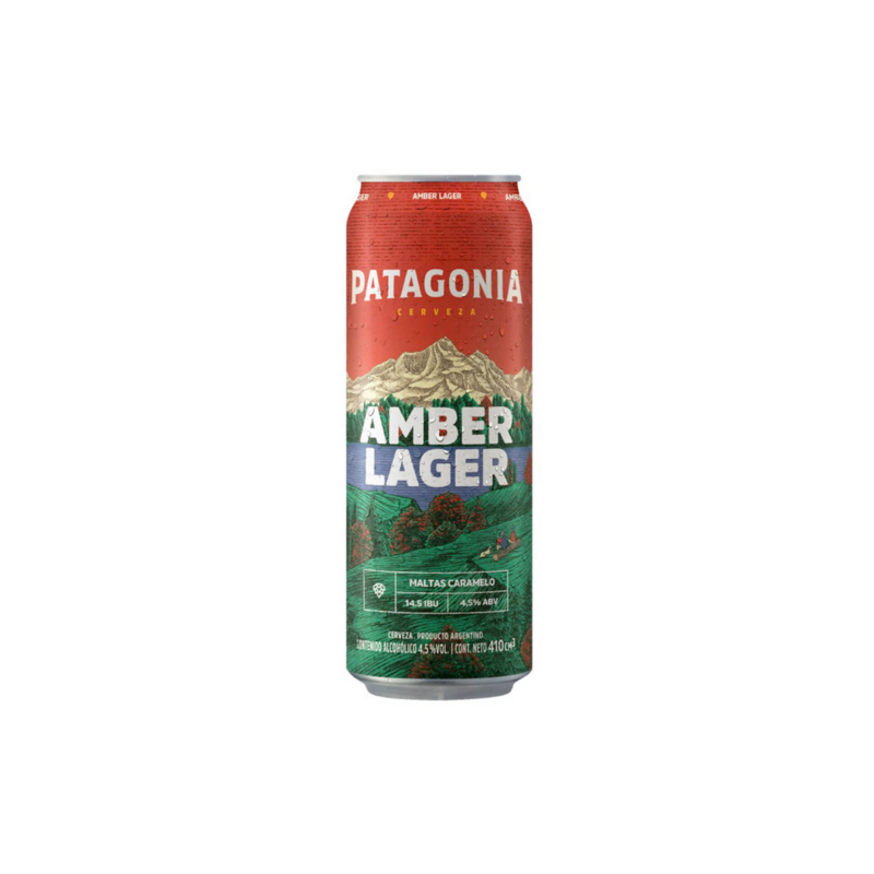 CERVEZA PATAGONIA AMBER LAGER 410ML