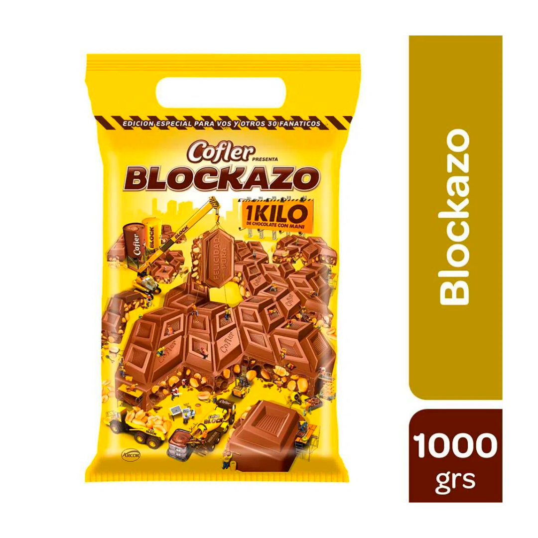 BLOCKAZO CHOCOLATE BLOCK - 1KG