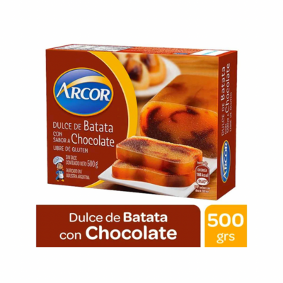 DULCE DE BATATA CON CHOCOLATE - 500gr