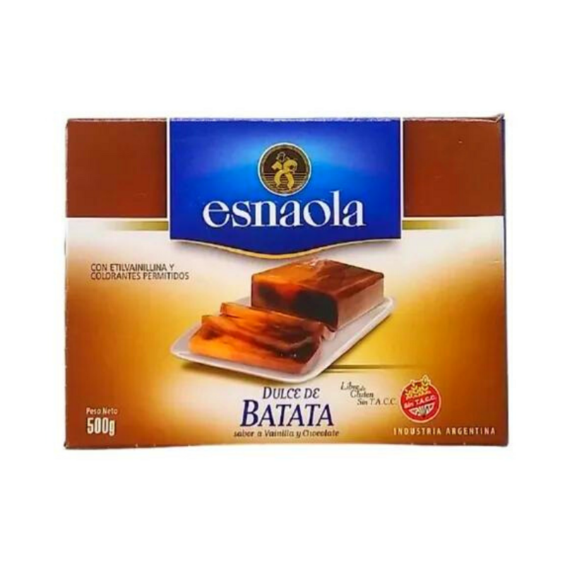 DULCE DE BATATA CON CHOCOLATE - 500gr
