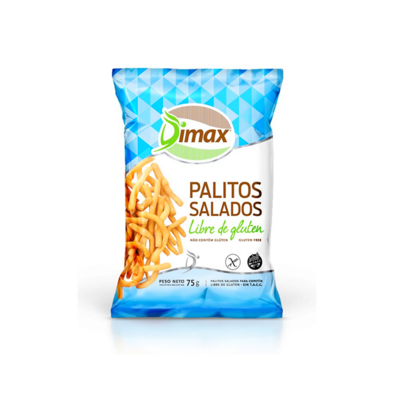PALITOS SALADOS DIMAX - 75G - SIN TACC