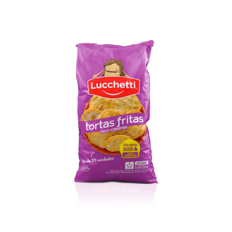 PREMEZCLA TORTA FRITA LUCCHETTI X500 GR