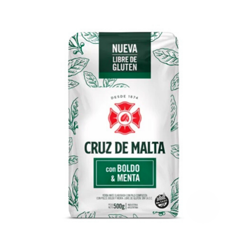 CRUZ DE MALTA YERBA MATE COMPUESTA - 500gr