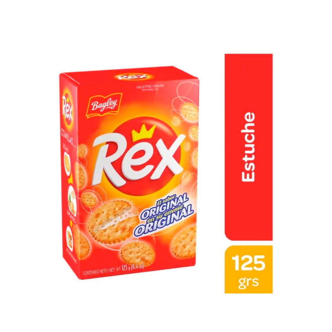 REX CAJA 125 GRS - PACK X 3U