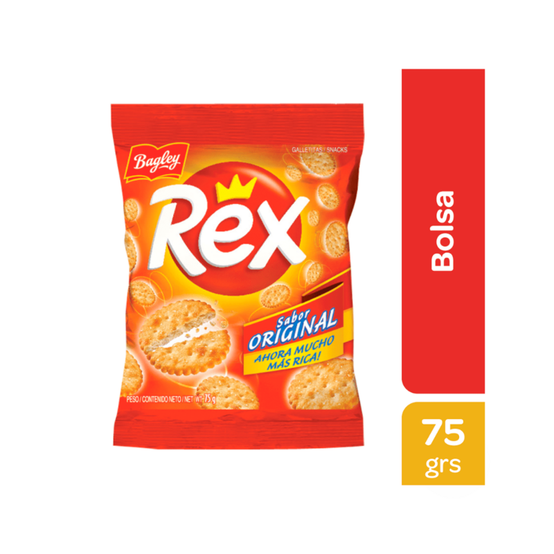 REX - 75 GRS - PACK X 3U