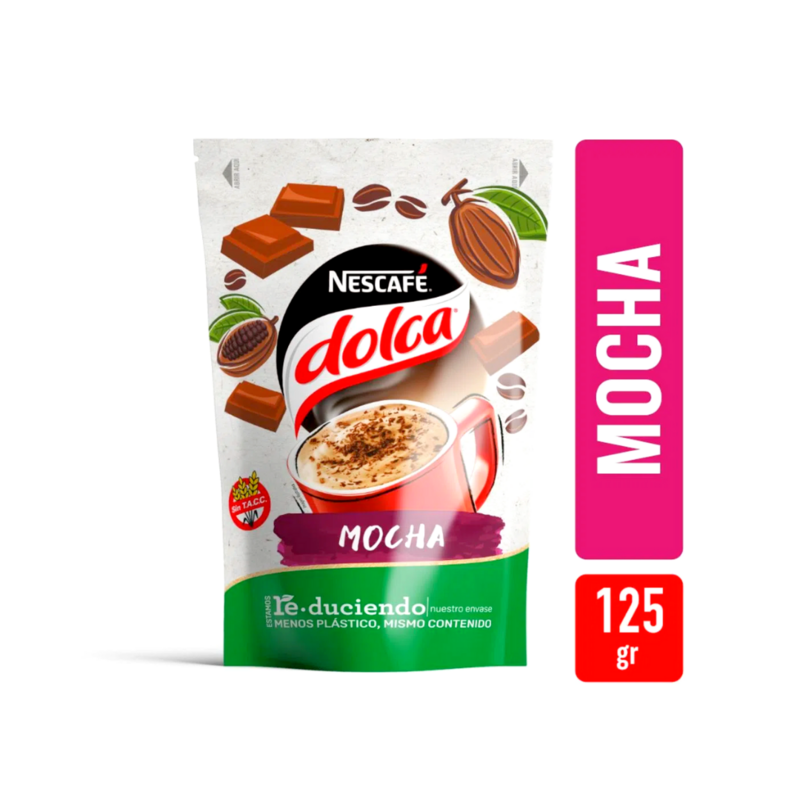 MOCHA INSTANTANEO NESCAFE DOLCA 125 GR