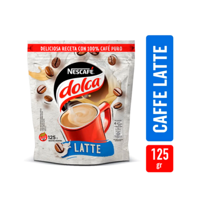 CAFFE LATTE INSTANTANEO NESCAFE DOLCA 125 GR