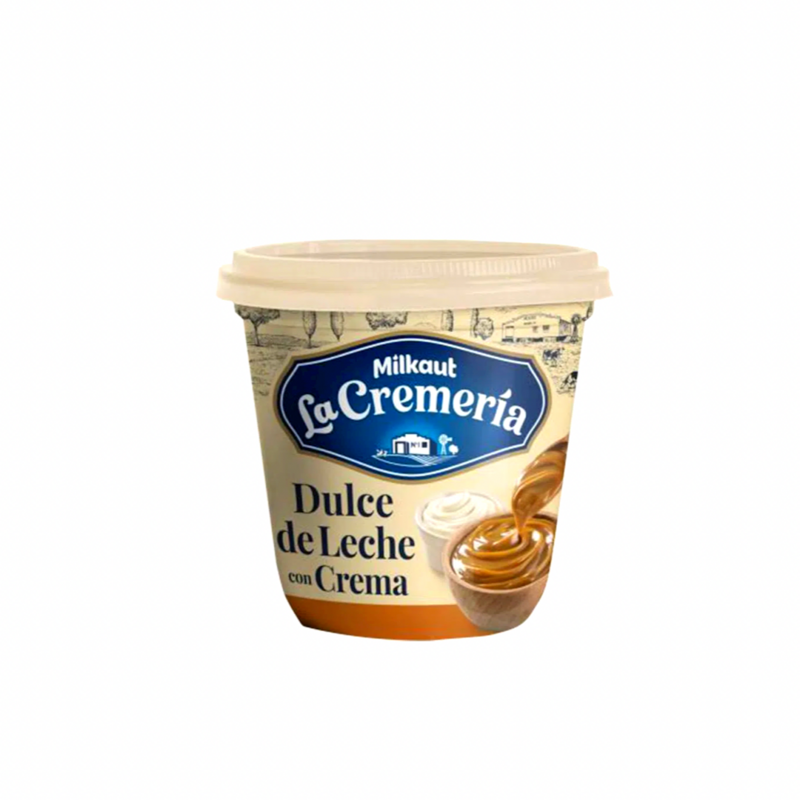 DULCE DE LECHE CON CREMA MILKAUT - 320g