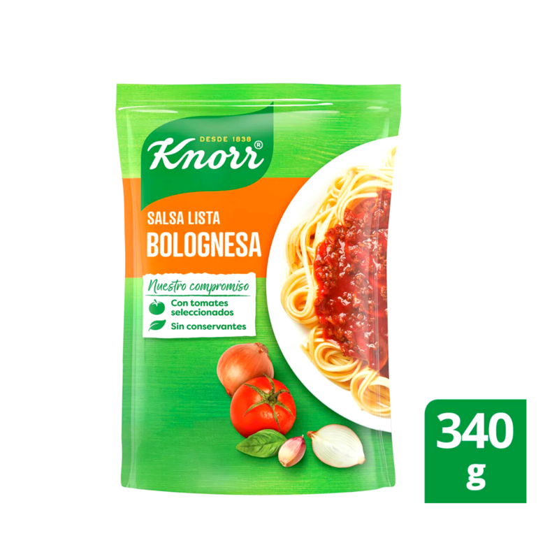SALSA LISTA KNORR BOLOGNESA 340 G