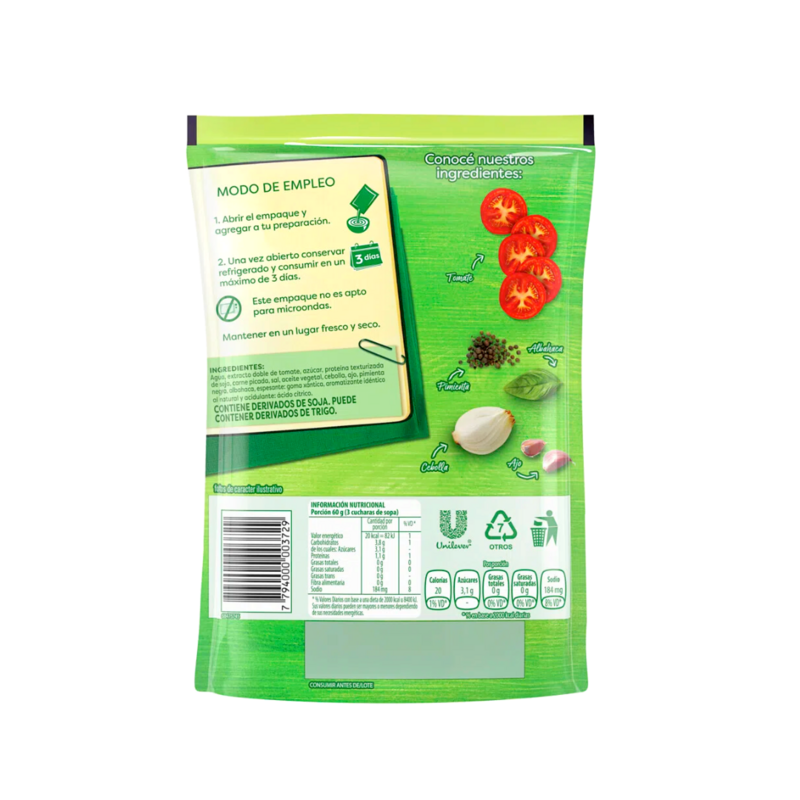 SALSA LISTA KNORR BOLOGNESA 340 G