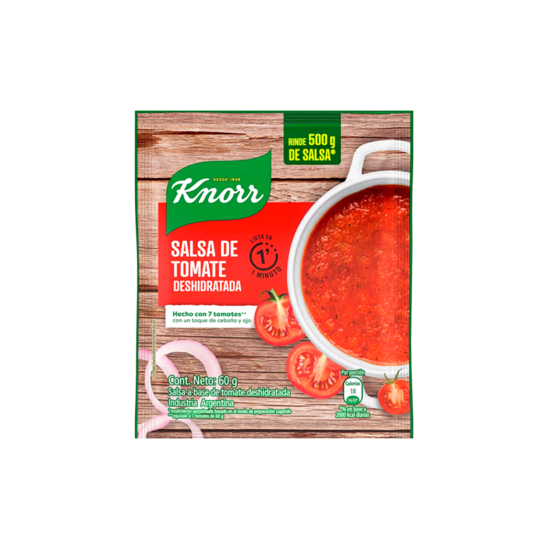 SALSA DE TOMATE DESHIDRATADO KNORR  60G