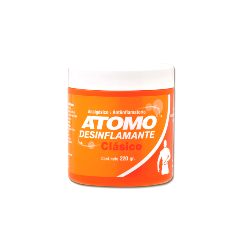 ATOMO DESINFLAMANTE CLASICO 220G ATOMO DESINFLAMANTE CLASICO 220G