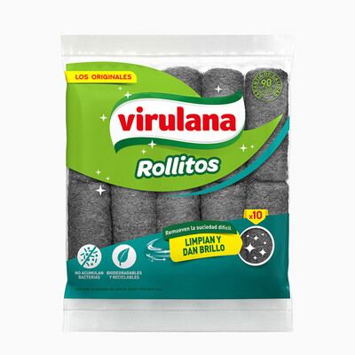 VIRULANA ROLLITOS - PACK X 10U