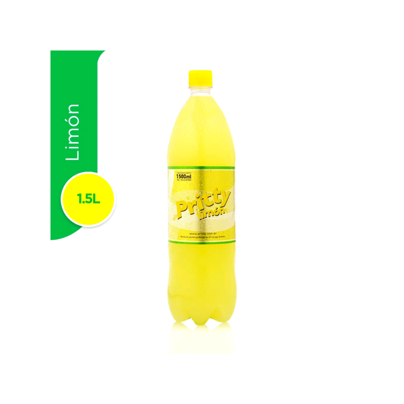 PRITTY LIMON GASEOSA 1.5L