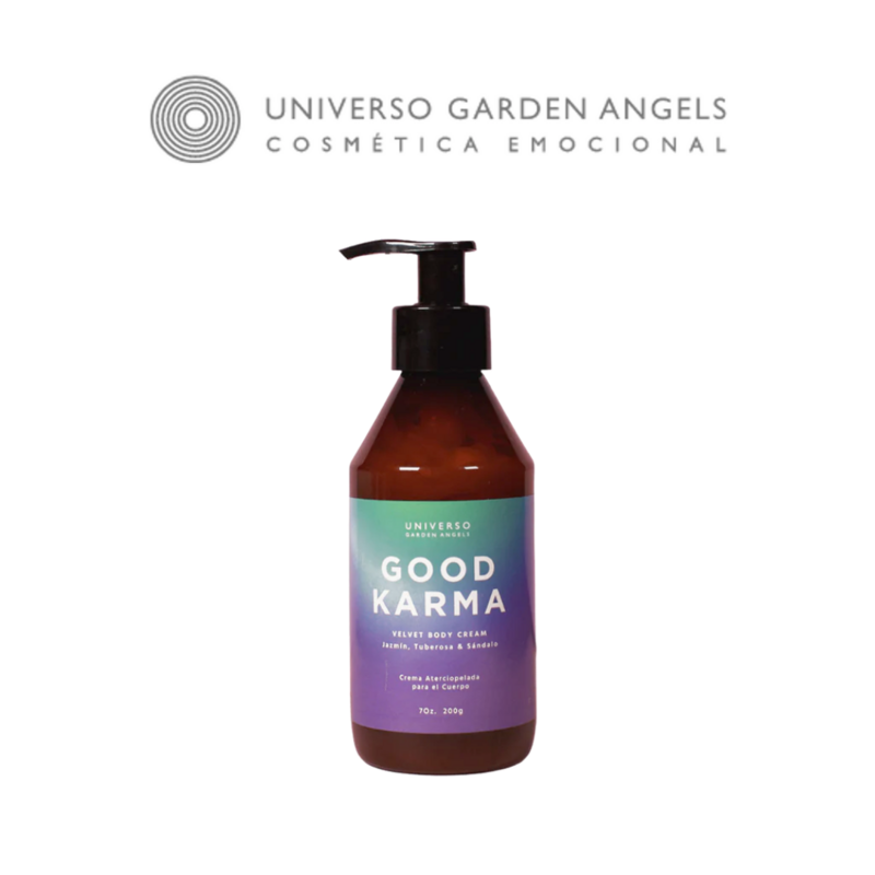 CREMA ATERCIOPELADA PARA EL CUERPO GOOD KARMA - UNIVERSO GARDEN ANGELS