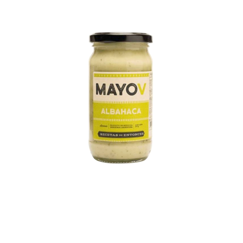 MAYONESA VEGANA ALBAHACA MAYOV 270GR
