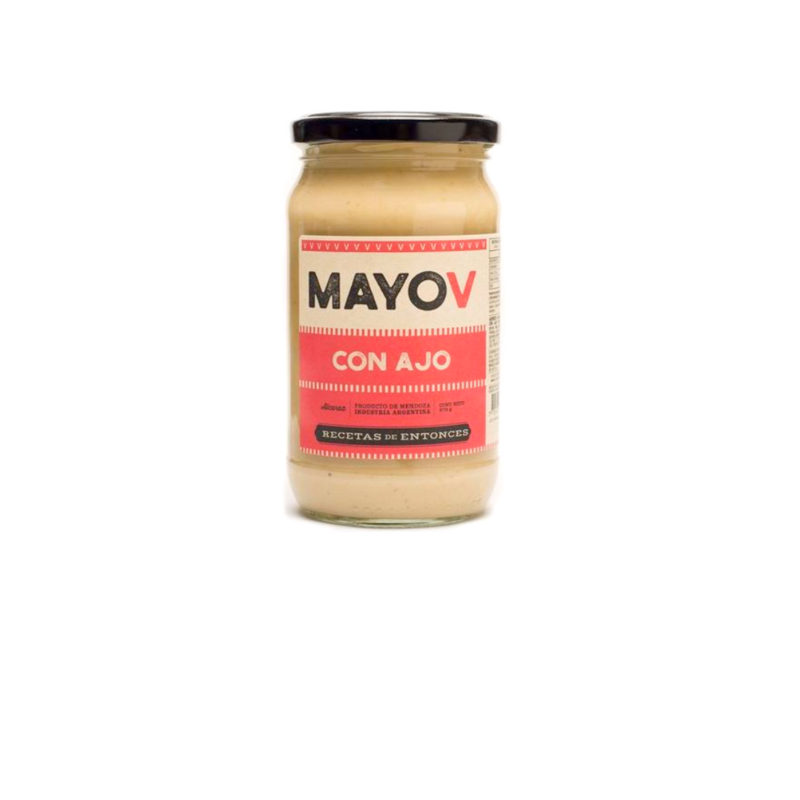 MAYONESA VEGANA  CON AJO MAYOV 270GR