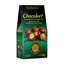 AVELLANAS CON CHOCOLATE - 80/100G