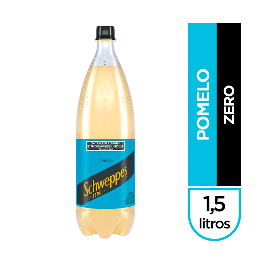 SCHWEPPES DE POMELO ZERO - 1,5 LTS