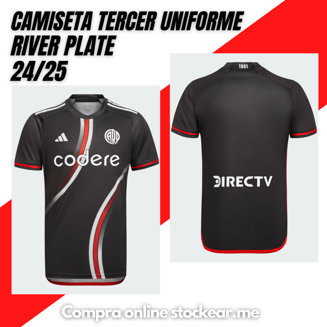 CAMISETA TERCER UNIFORME RIVER PLATE 24/25