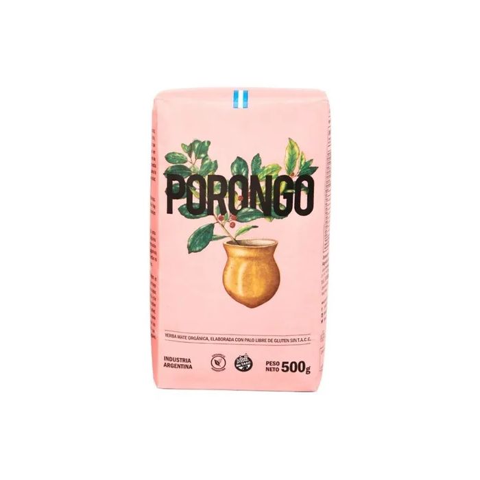 YERBA MATE ORGANICA PORONGO 500G