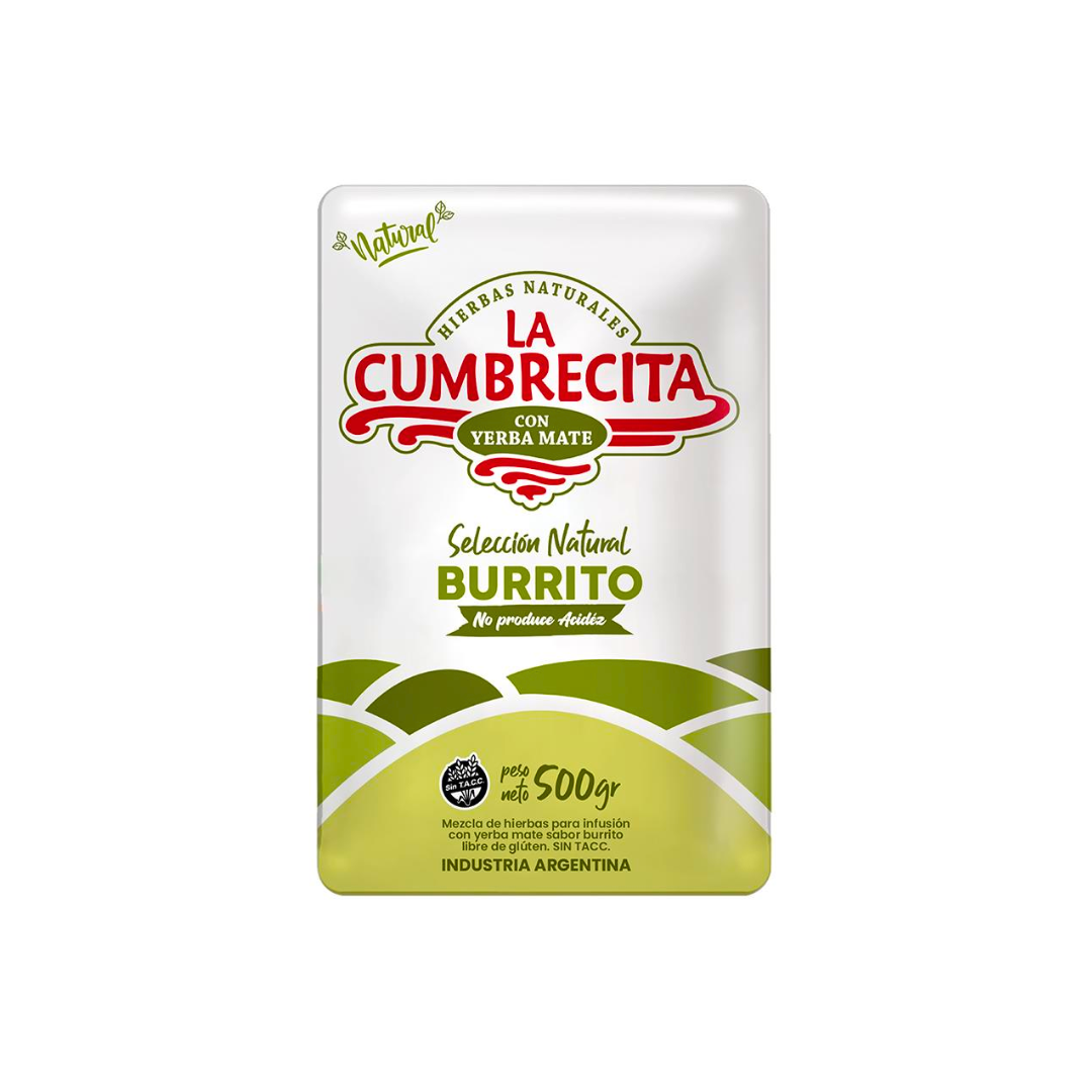 YERBA MATE LA CUMBRECITA BURRITO 500G