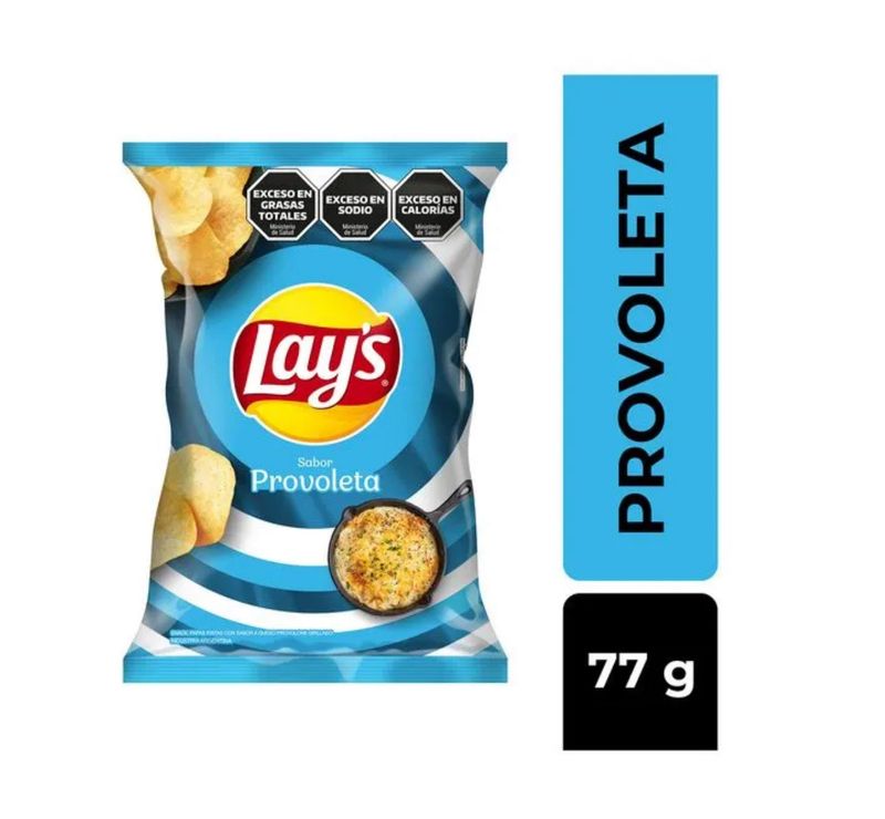 PAPAS FRITAS LAYS SABOR PROVOLETA - 77G