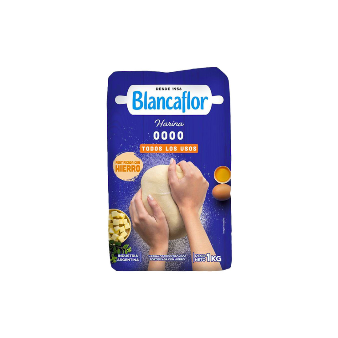 HARINA DE TRIGO 0000 BLANCAFLOR 1 KG