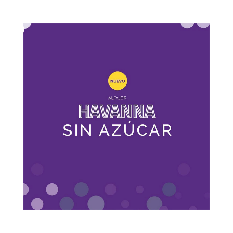 ALFAJOR HAVANNA SIN AZUCAR BOX X 9U