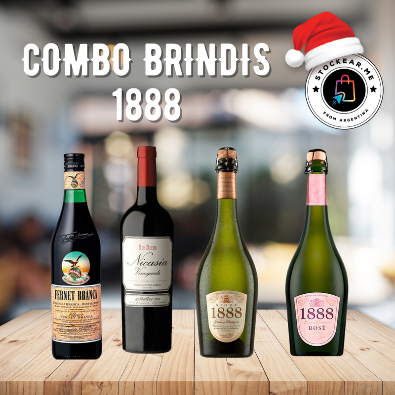 COMBO BRINDIS 1888- 4 BOTELLAS