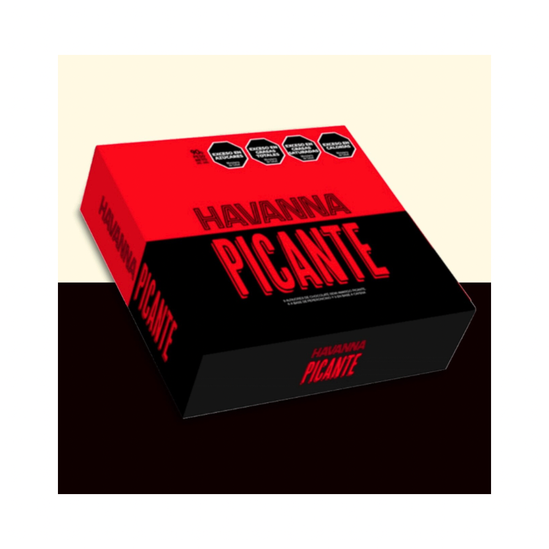 ALFAJOR HAVANNA PICANTE 9U - EDICIÓN ESPECIAL PEPERONCINO &amp; JALAPEÑO 