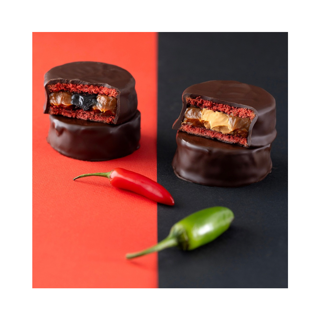ALFAJOR HAVANNA PICANTE  1U - EDICIÓN ESPECIAL PEPERONCINO &amp; JALAPEÑO 