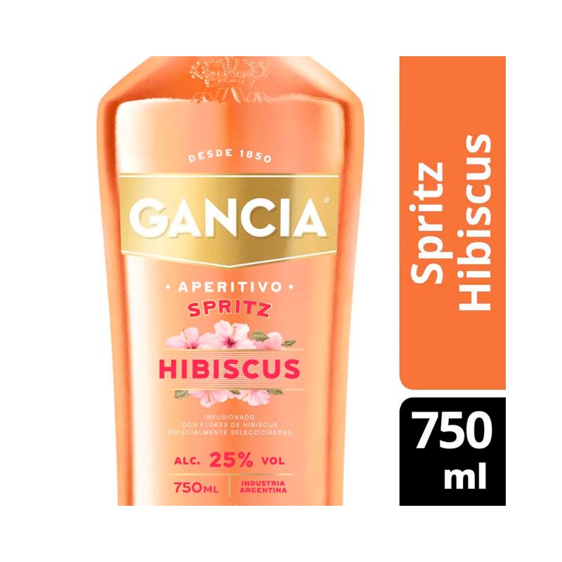 GANCIA APERITIVO HIBISCUS SPRITZ - 750ML