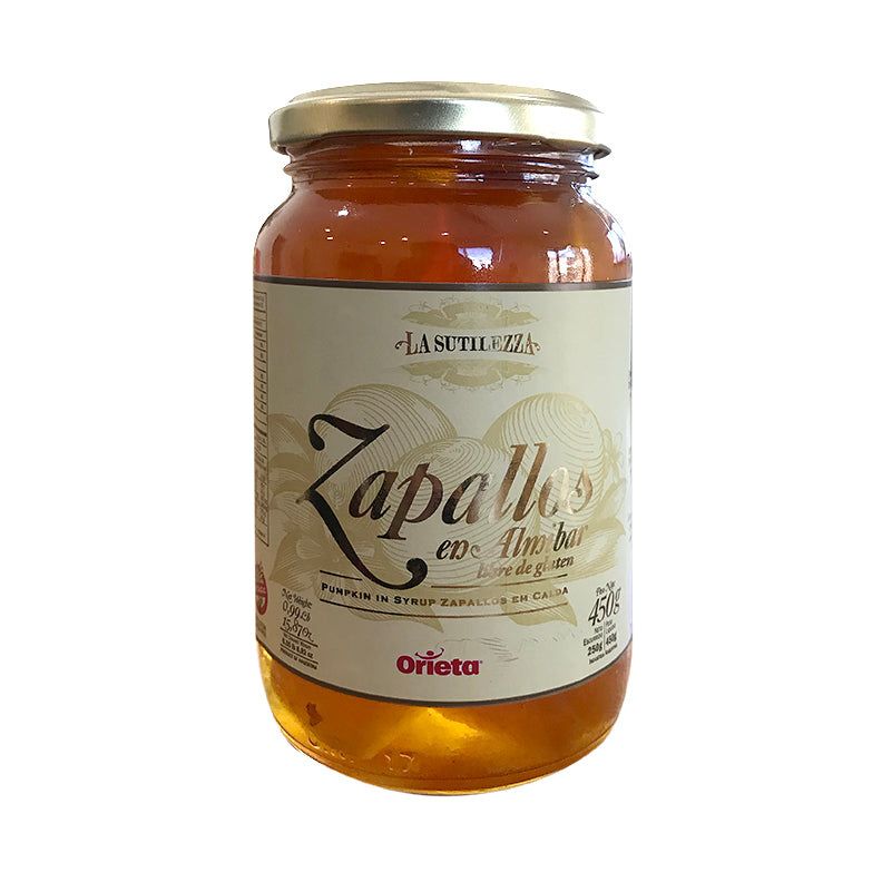 ZAPALLOS EN ALMIBAR 800G