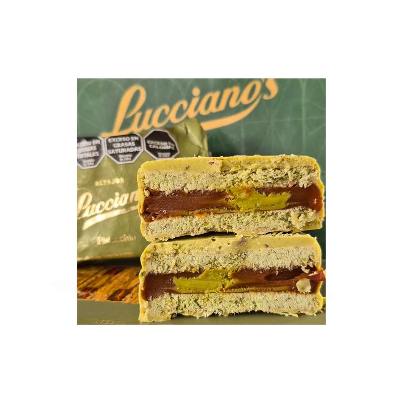 ALFAJOR LUCCIANOS DE PISTACCHIO X 6 UNIDADES