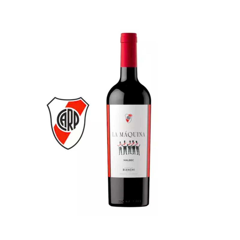 VINO RIVER PLATE LA MAQUINA MALBEC 750CC VINO RIVER PLATE LA MAQUINA MALBEC 750CC