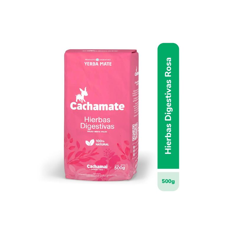 CACHAMATE ROSA MIX HIERBAS - 500gr