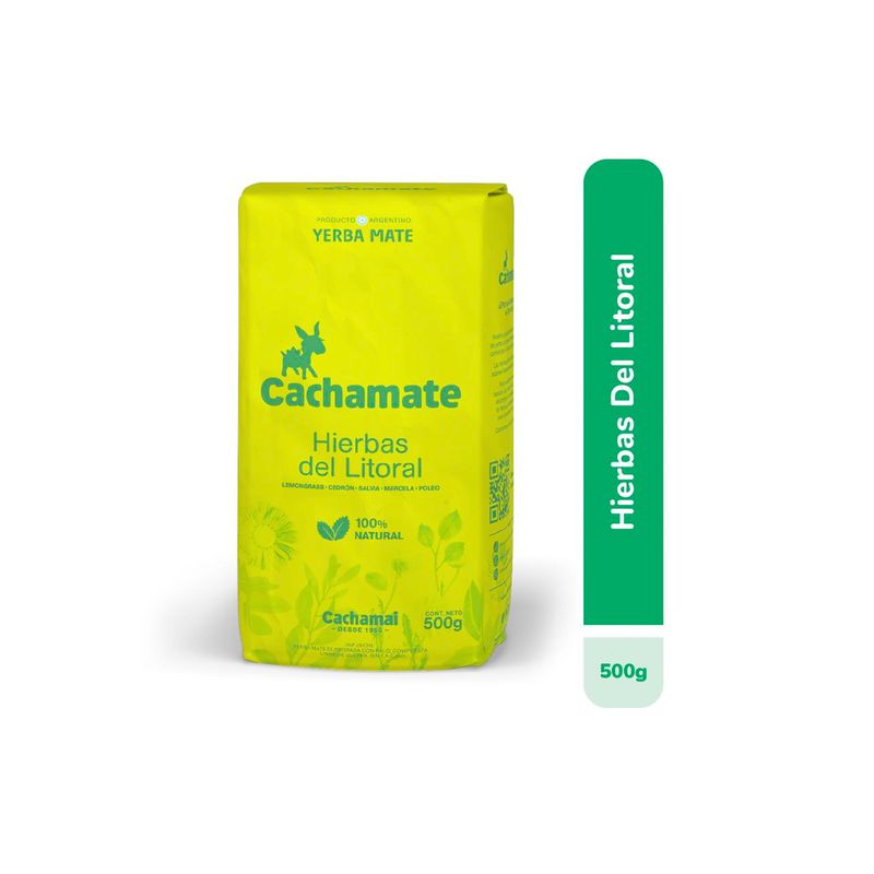 CACHAMATE HIERBAS DEL LITORAL - 500gr