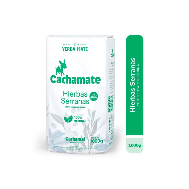 CACHAMATE HIERBAS SERRANAS - 1KG