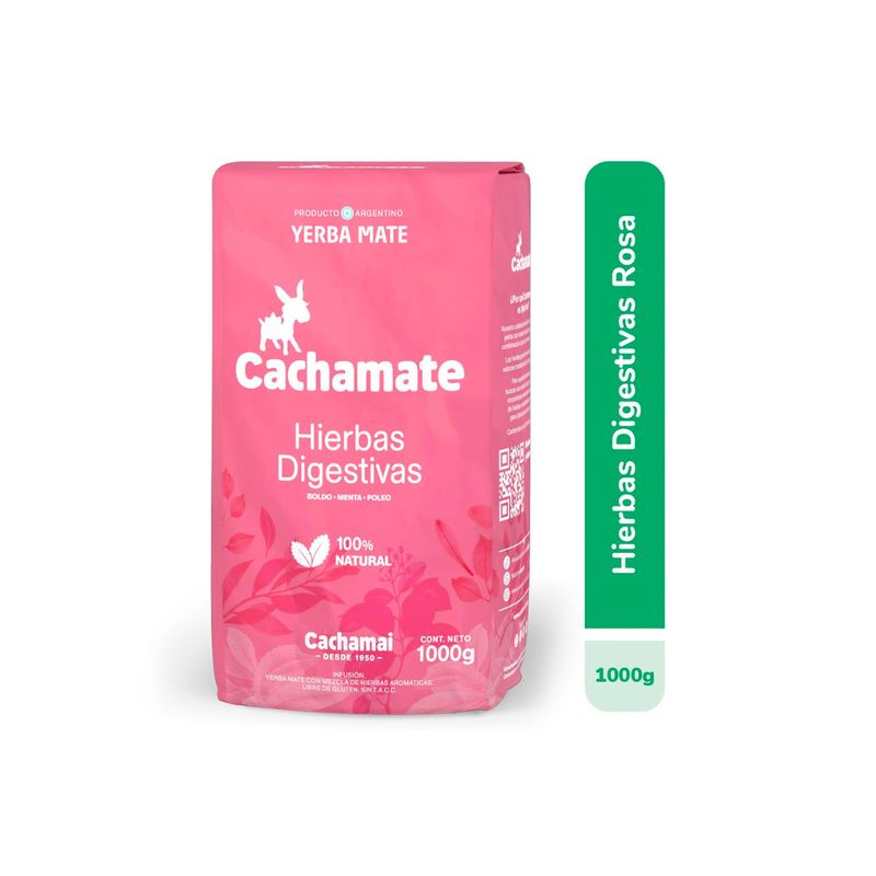 CACHAMATE ROSA MIX HIERBAS - 1kg