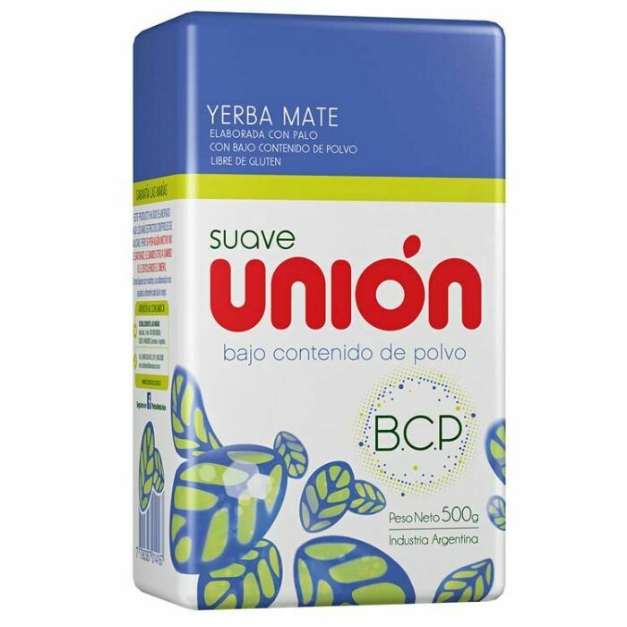 UNION SUAVE BCP YERBA MATE - 500gr UNION SUAVE BCP YERBA MATE - 500gr