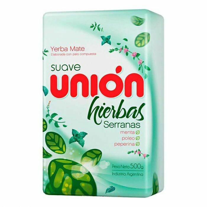 UNION SUAVE HIERBAS SERRANAS YERBA MATE - 500gr