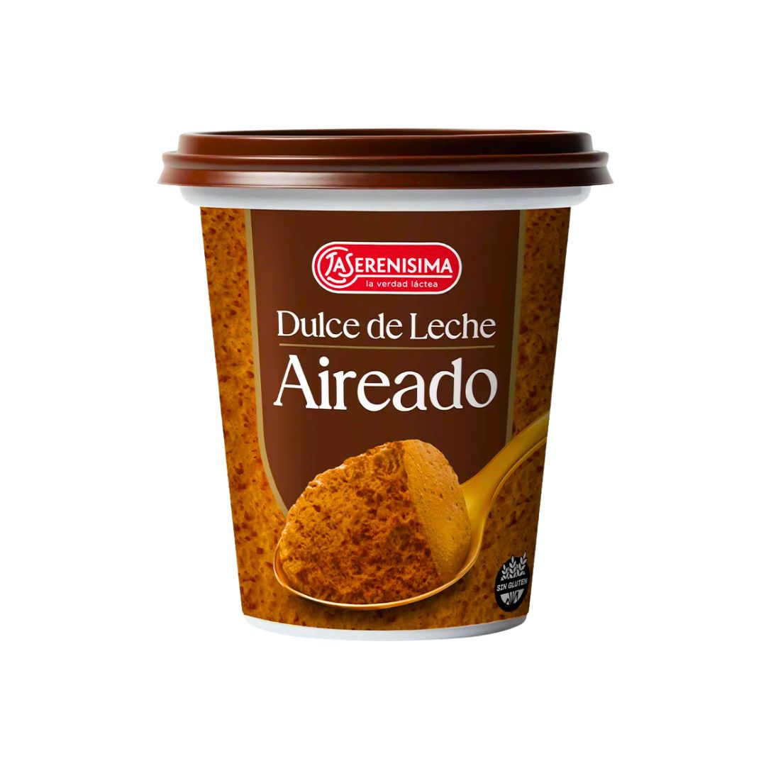 LA SERENISIMA DULCE DE LECHE AIREADO - 300gr