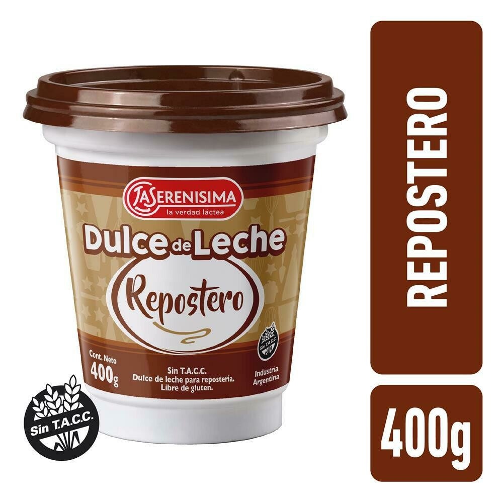 LA SERENISIMA REPOSTERO DULCE DE LECHE - 400gr